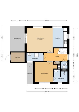 Floorplan - Zeedijk 24-126, 4504 PN Nieuwvliet